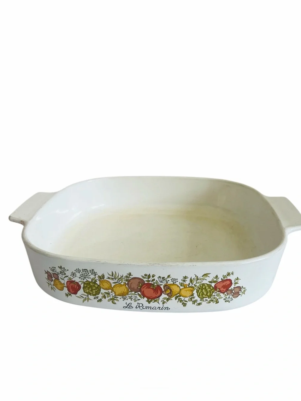 Vintage Corning Ware Le Romarin Casserole Dish